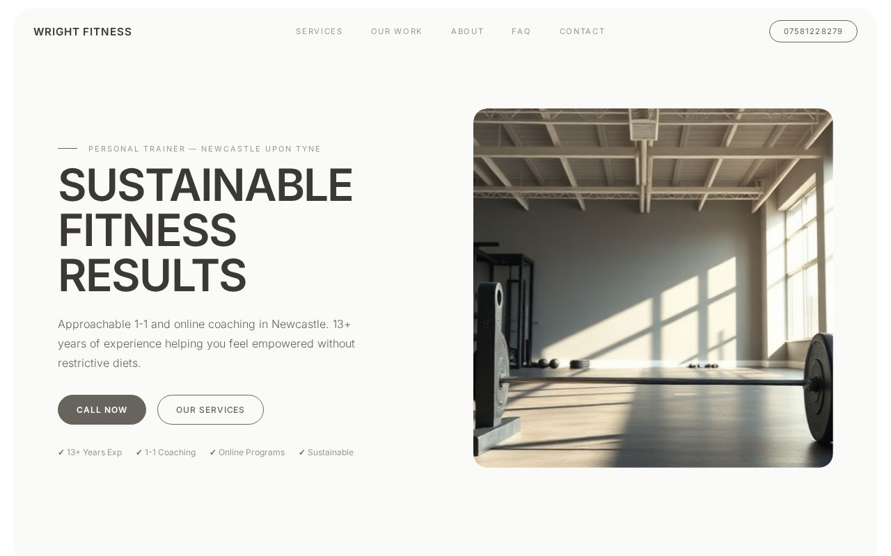 Your new website