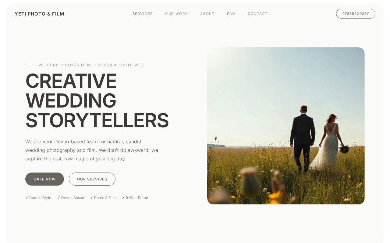 Your new website