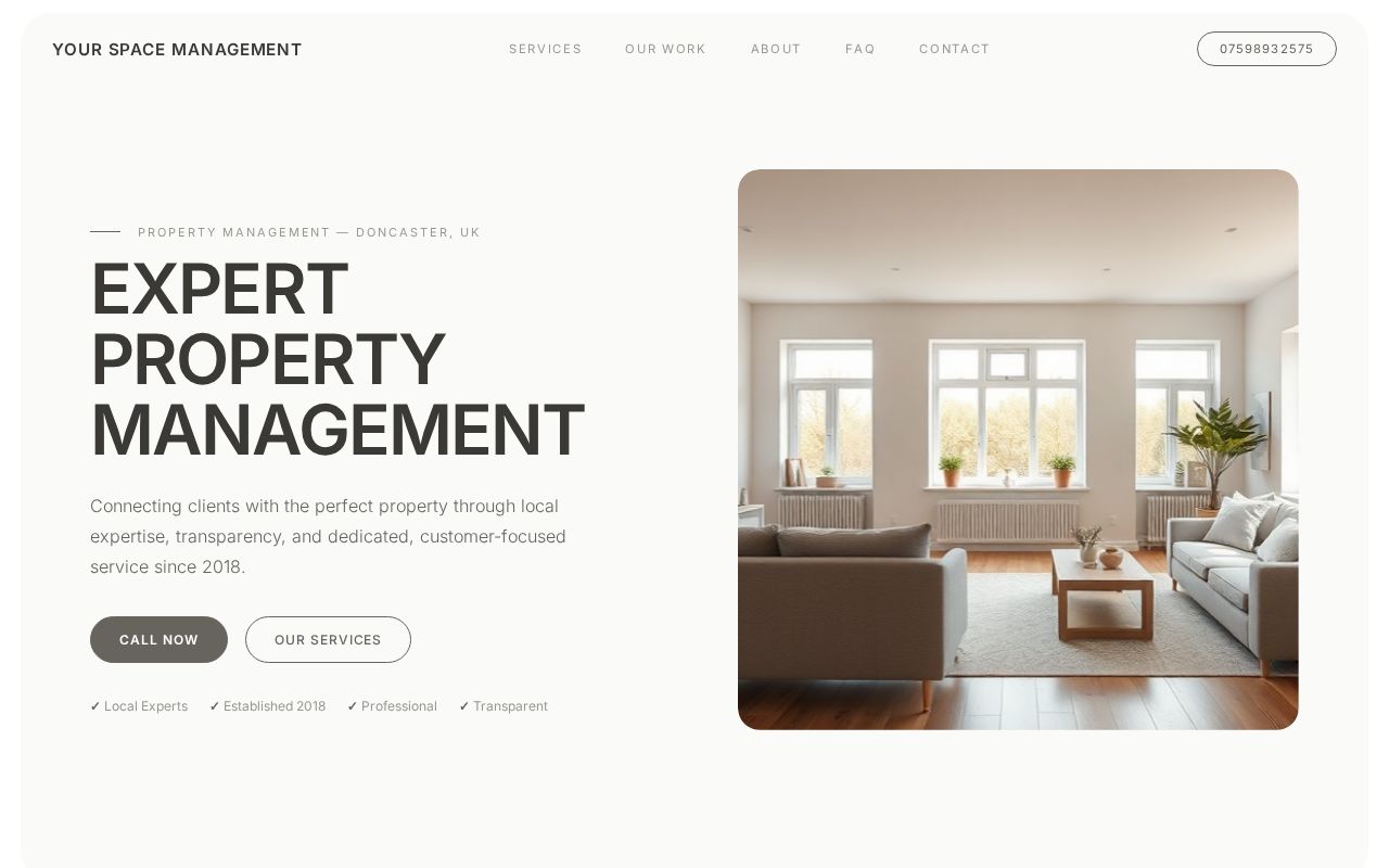 Your new website