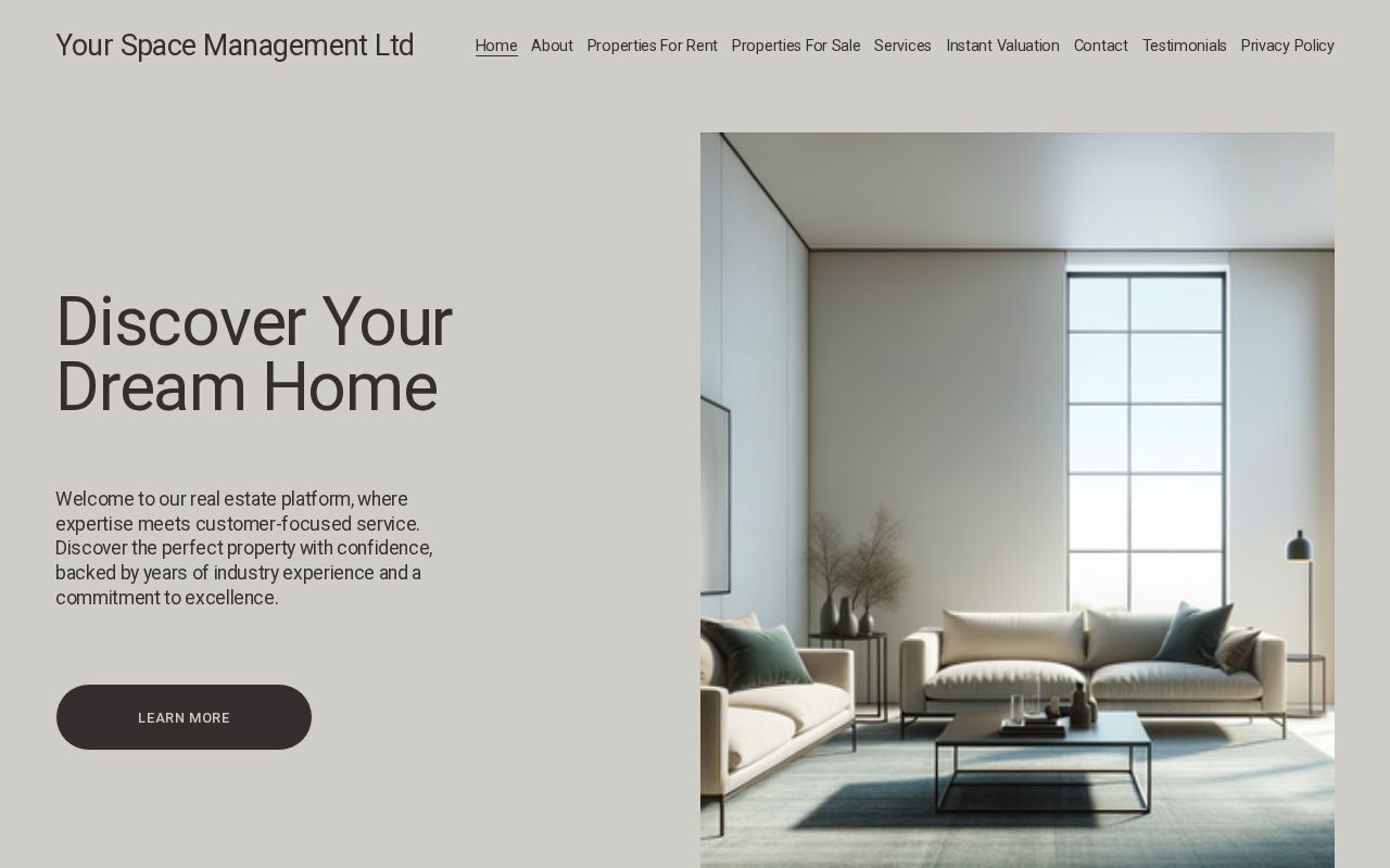 Your current website