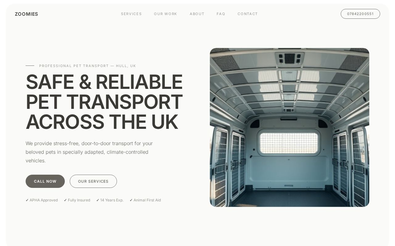 Your new website