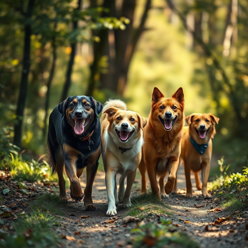 Mutts on the Move