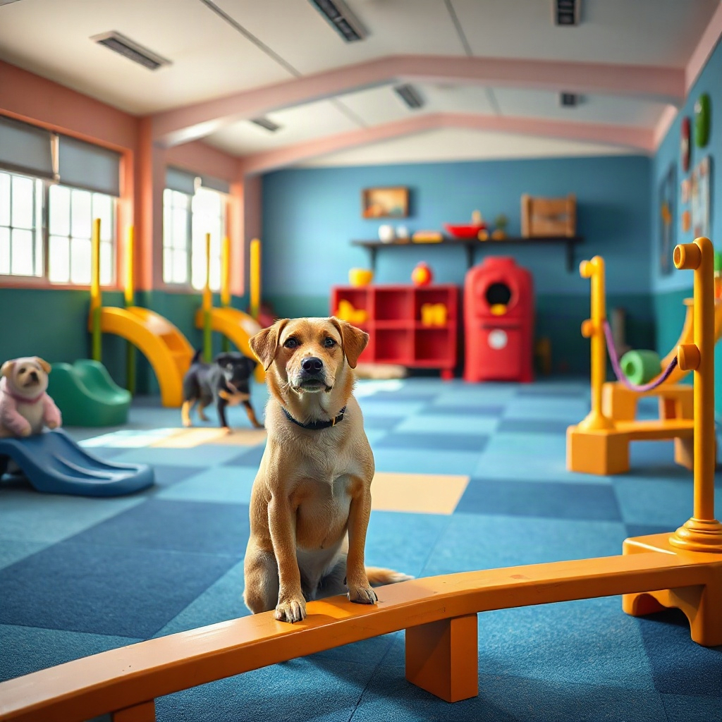 Short Bark & Sides Dog Grooming with Day Care